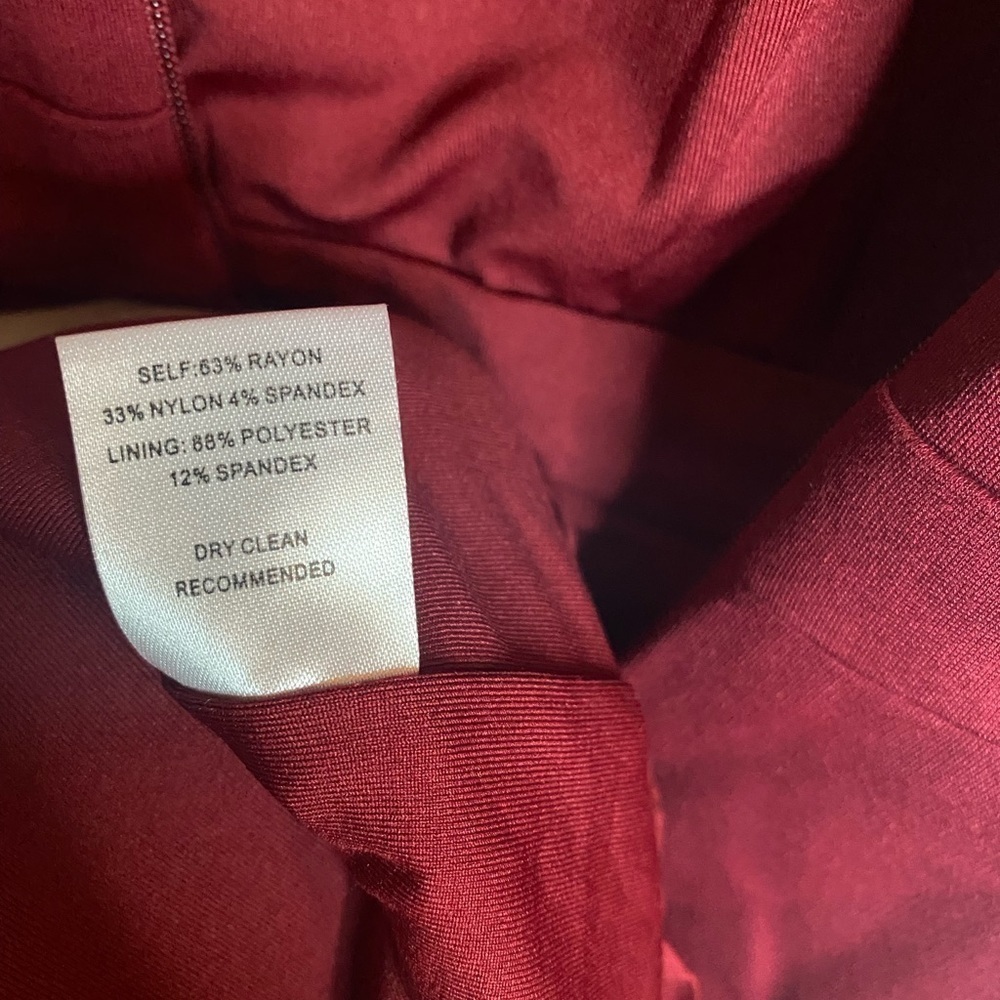 Ali& jay Burgundy bodycon dress Xs - Picture 4 of 5